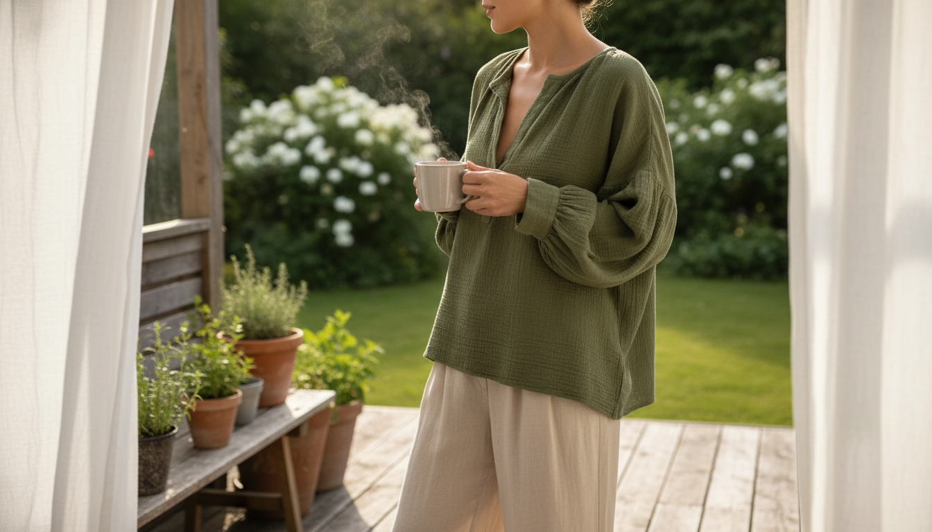 Cotton Muslin Blouse: Breezy Styling & Care Tips