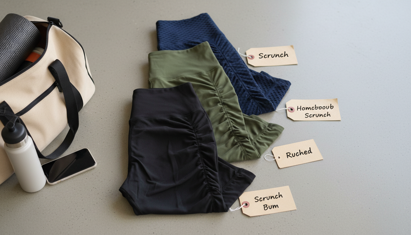 Scrunch Leggings Names: Scrunch Bum, Ruched & More