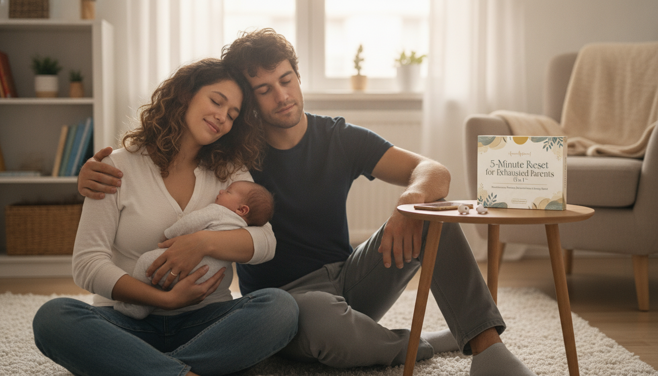 5-Minute Reset for Exhausted Parents: Calm, Release, Reboot