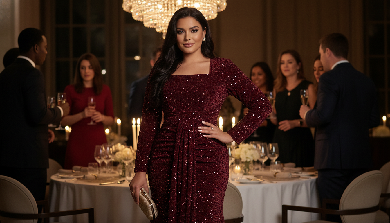V-Neck Long Sleeve Party Dress: Fit, Styling & Care